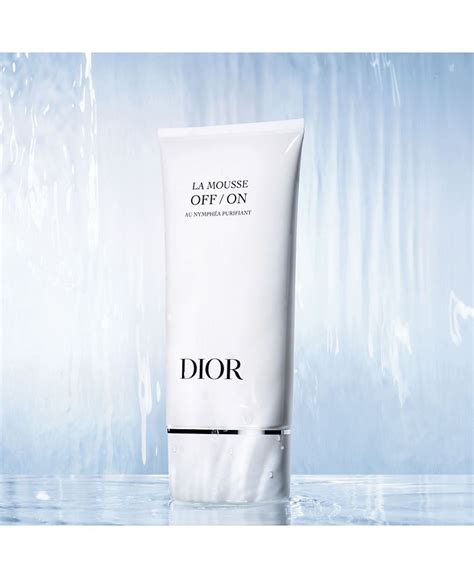 dior off on mousse|OFF/ON Foaming Face Cleanser .